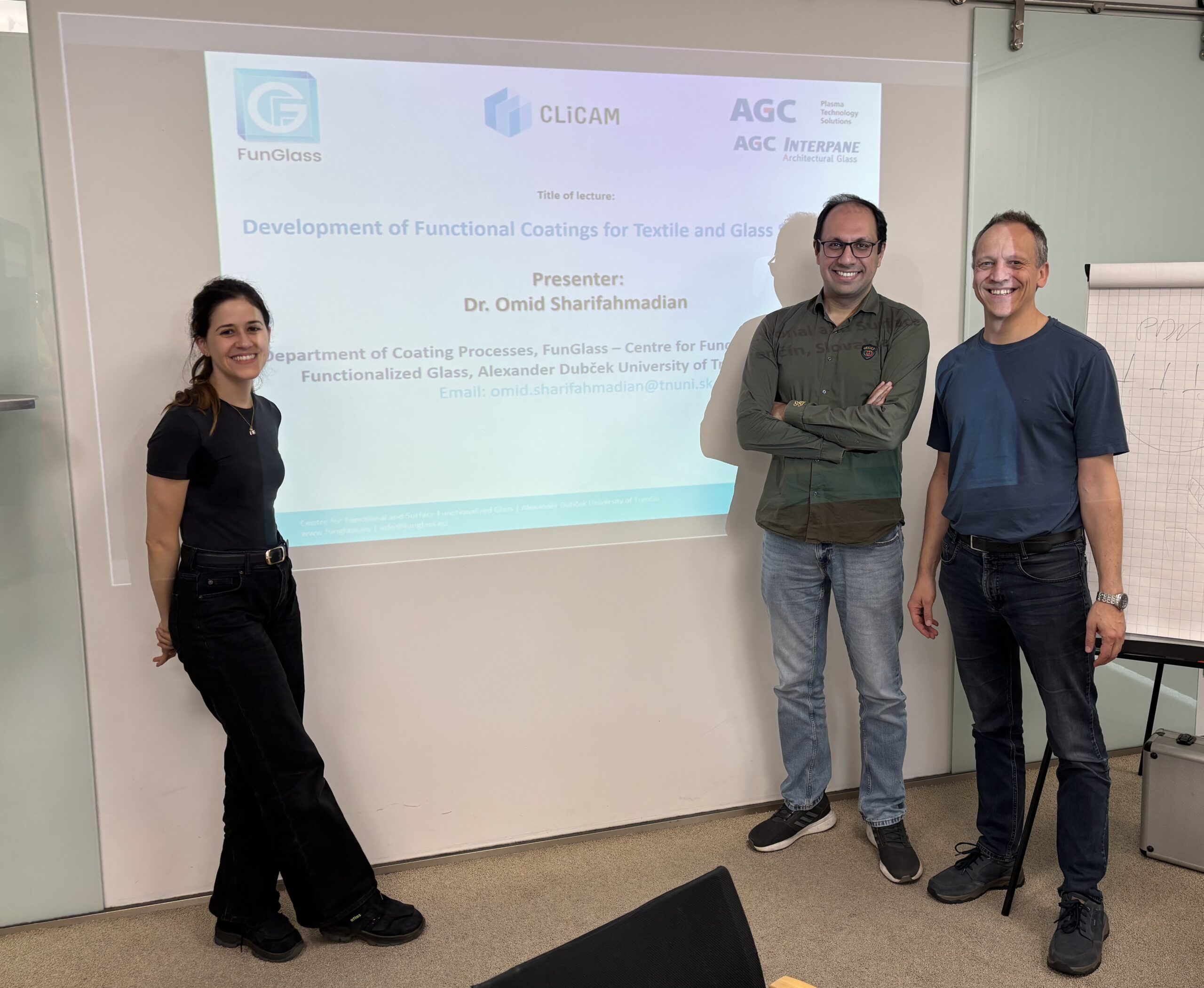 CLiCAM ERA Talent Completes his Secondment at AGC Interpane